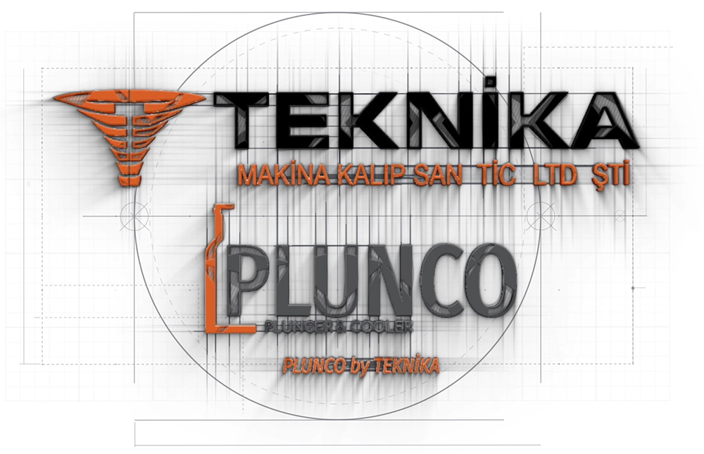 Teknika and Plunco corporate identity