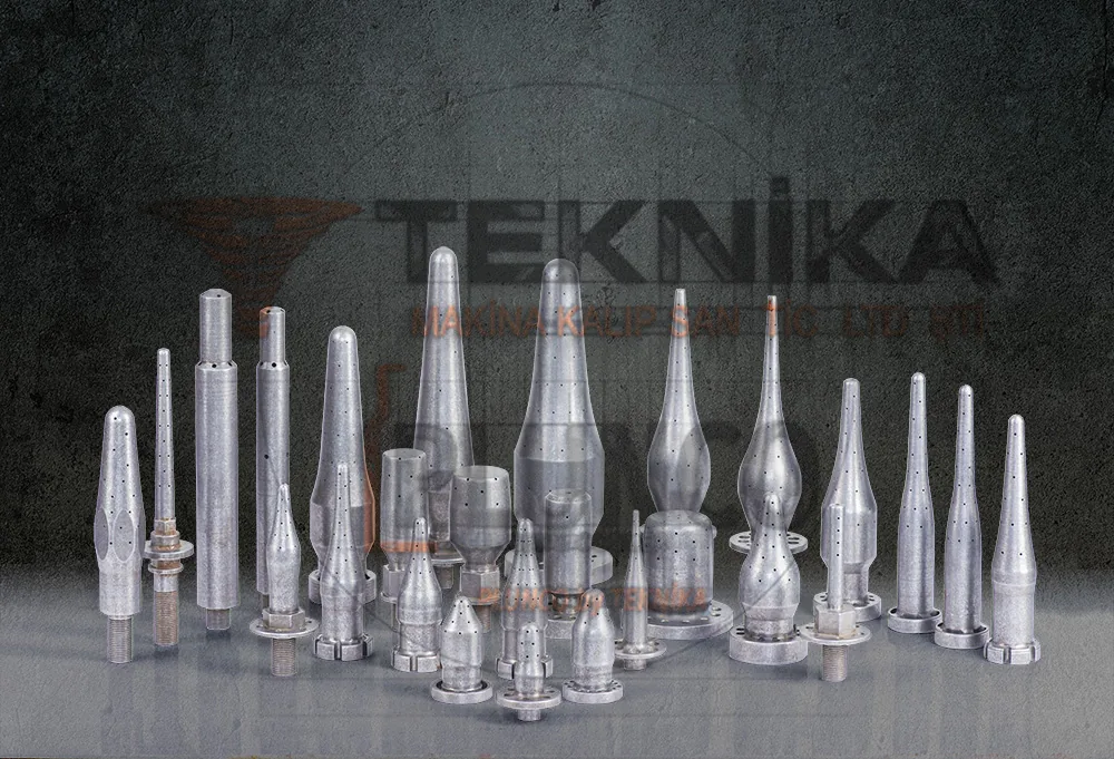 Cooling tubes manufactured by Plunco
